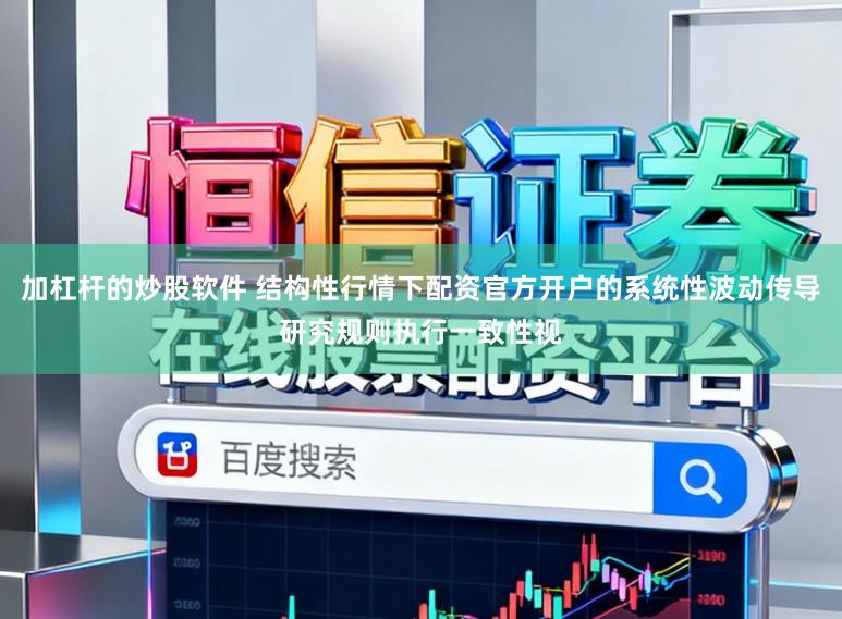 加杠杆的炒股软件 结构性行情下配资官方开户的系统性波动传导研究规则执行一致性视
