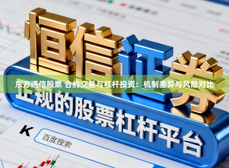 东方通信股票 合约交易与杠杆投资：机制差异与风险对比