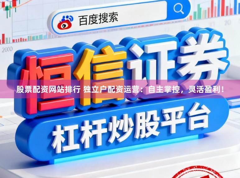 股票配资网站排行 独立户配资运营：自主掌控，灵活盈利！